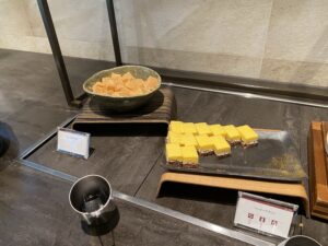 グランドプリンスホテル高輪クラブラウンジ花雅のティータイム軽食